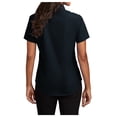 thumbnail image 3 of Yellow Rooster Womens Short Sleeve Easy Care Shirt Classic Navy/Light Stone 4XL, 3 of 6