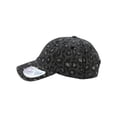 thumbnail image 3 of Infinity Her HATTIE Women's Garment-Washed Fashion Print Cap-Black Leopard, 3 of 4
