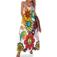 thumbnail image 1 of Vestido sin mangas con flores PowerA-Line Vestido de noche Vestido largo Vestidos de verano para mujer Verano Mujer 2024, 1 of 7