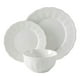 thumbnail image 1 of Vajilla Hometrends 12 Piezas Blanca Embosada, 1 of 4