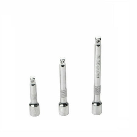 

3pcs Extension Extender Bar Set 1/4inch Drive Ratchet Wrench Socket Kit Tools
