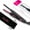 Black Pink, variant on Terviiix Ceramic Pencil Flat Iron, 3/10" Hair Straightener for Short Hair & Pixie Cut, Pink