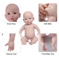 thumbnail image 3 of Muñeca Reborn EQAIWUJIE de silicona para todo el cuerpo, 47 cm, 3,15 kg, niña, 3 of 6