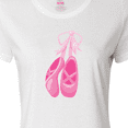 thumbnail image 4 of Inktastic Ballet Shoes, Ballet Slippers, Ballet Dance - Pink Women's T-Shirt, 4 of 5