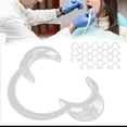 thumbnail image 5 of 20 Pieces (Size M) C-Shape Teeth Whitening Cheek Retractor, Disposable Dental Mouth Opener, Dental Lip Cheek Retractor for Mouthguard Challenge Game, 5 of 6