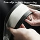 thumbnail image 5 of Funda para volante de coche, funda para manillar de volante, funda para volante de piel transpirable con veta de madera., 5 of 6