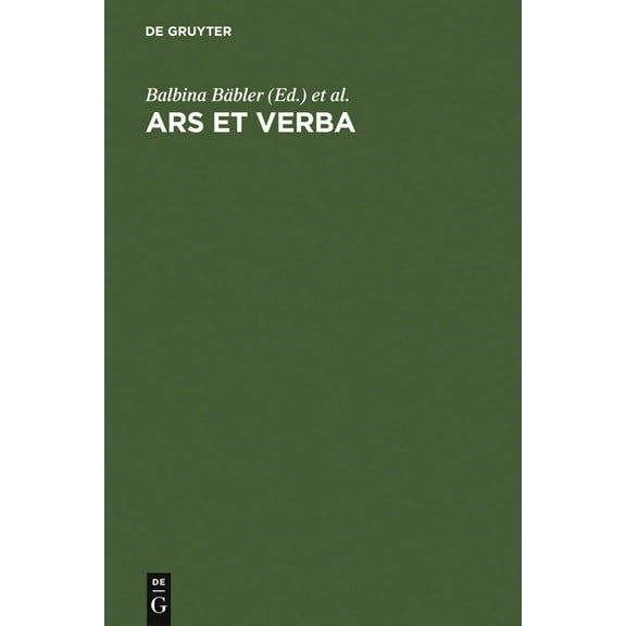 Ars et Verba, (Hardcover)