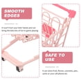 thumbnail image 2 of MasteelfCA Chic Supermarket Handcart Mini Trolley Models Creative Mini Shopping Cart, 2 of 8