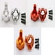 thumbnail image 2 of Bloques de ruedas Tholdsy RCGOFFLOW aleación de aluminio para 1/10 RC HSP 94180 Naranja, 2 of 6