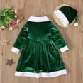 RUICUW Toddler Girls Long Sleeve Solid Fall Winter Christmas Princess