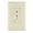 Ivory, variant on Maxxima Dimmer Electrical Light Switch - Featuring Blue Indicator Light, LED Compatible, 3-Way/Single Pole Use, 600 Watt Max, Dimmable Lamp and Lighting Control, Wall Plate Included - White