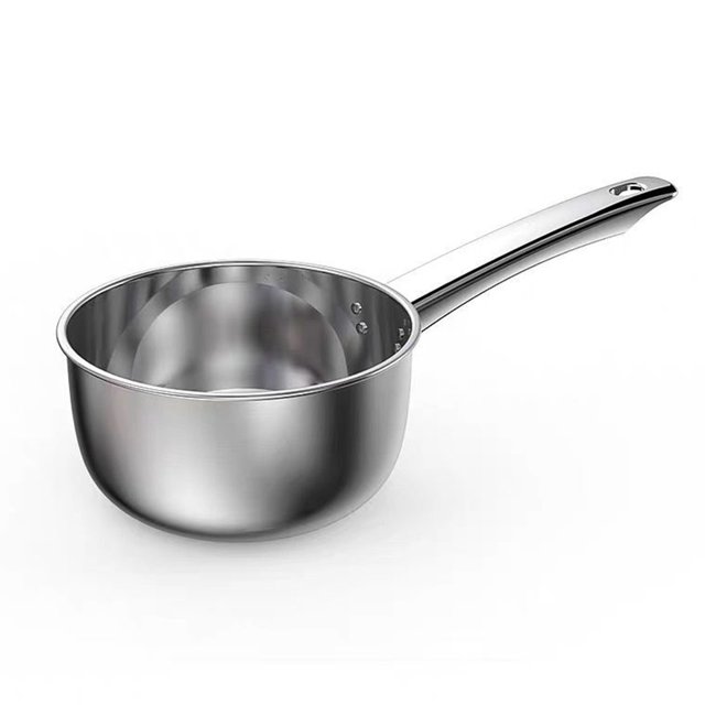 Poêle en Acier Cuisson Chaud Antiadhésif Inoxydable Vaisselle Outils de Nouilles