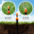 thumbnail image 4 of De Boquillas De Riego Por Goteo Para Jardín Riego De Plantas Ajustable Rotación De 360 ​​​​Grados Gotero De Enfriamiento Por Atomización Multifuncional Para Jardín Césped Patio Patio Planta 20Pcs Kit Speravity HA018182-00, 4 of 7