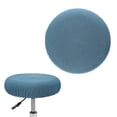 thumbnail image 1 of Uxcell 1-Pack Fundas Redondas para Taburetes de Bar, para Fundas de Asiento de Malla de Poliéster de 12-14 Pulgadas con Bandas Elásticas [Azul Lago], 1 of 7