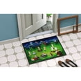 thumbnail image 4 of Carolines Treasures 7403JMAT Corgi Backyard Circus Doormat 24x36 36"L x 24"W multicolor, 4 of 4
