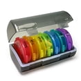 thumbnail image 1 of Estuche Para Medicamentos ANGGREK Caja de Almacenamiento Compacta 21 Compartimentos, 1 of 8
