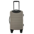 thumbnail image 6 of Wrangler 4-piece Hard-Side Upright Set Featuring Upright Luggage Trunk, 6 of 11