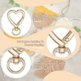 thumbnail image 3 of Uxcell Heart Shape Swivel Buckles, Zinc Alloy Spring Snap Keychain Clip Hanging Snap Hooks for DIY Crafts Key Chains Bag Purse Gold, 3 of 7