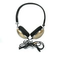 thumbnail image 2 of SLY SLH18G Designer Stereo Headphones (Gold) - New, 2 of 4