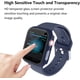 thumbnail image 5 of 5 Pack Case Compatible for Apple Watch Series 8 & Series 7 41mm with Tempered Glass Screen Protector, PC Hard Ultra-Thin Scratch Resistant Bumper Protective Cover for iWatch 41mm Accessories, 5 of 5