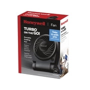 Honeywell Turbo On the Go Folding Personal Fan, Black, HTF090B