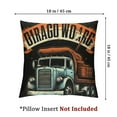 thumbnail image 4 of Just A Boy Who Loves Garbage Trucks  Square Throw Pillows Covers Bed Couch Double-Sided Printing Throw Pillow Cases Home Decor Sofa Bedroom, 4 of 7