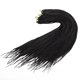 thumbnail image 2 of Trenzas, extensiones de pelo de fibra sintética frotadas a mano, dos hebras de trenzas sucias, peluca femenina, trenzas sucias africanas europeas y americanas, Betterlife, 2 of 2