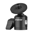 thumbnail image 1 of Andoer Mini Ballhead Adapter Camera Tripod Ball Head Mount Alumnum, 1 of 8