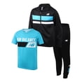 thumbnail image 1 of Conjunto de sudadera New Balance de punto para niños, talla 12, color negro, 1 of 7