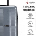 thumbnail image 3 of Ginza Travel 3 Piece Hardshell Large Capacity Luggage Sets,20" 24" 28" for Trips Business, 3 of 6