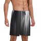 thumbnail image 2 of Balery Monochrome Abstract Lines Pantalones cortos de pijama de punto de algodón para hombre con cinturilla y bolsillos-4X-Large, 2 of 6