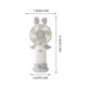 thumbnail image 3 of Handheld Mini Fan USB Rechargeable Quiet Portable Fan With LED Lights Cute Fan For Kids Daily Use, 3 of 7
