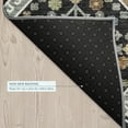 thumbnail image 5 of Addison Rugs Chantille Indoor/Outdoor Transitional Casual Black Machine Washable Round Rug, 8' x 8', 5 of 8