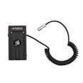 thumbnail image 1 of Andoer Blackmagic Cinema Camera BMPCC 4K Power Supply Mount Plate Adapter with Spring Cable for Sony NP-F970 F750 F550 Battery, 1 of 6