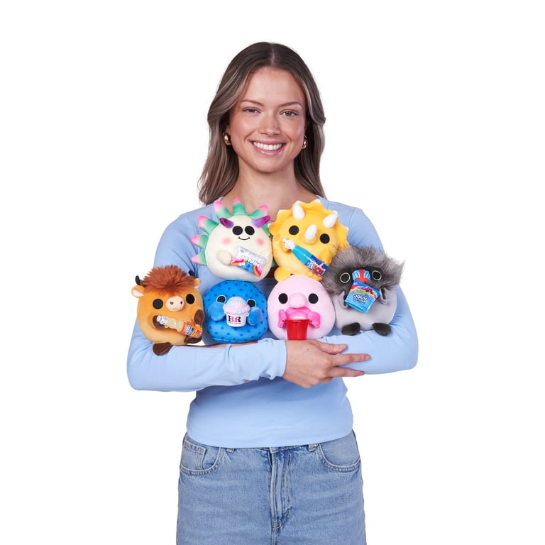 SNACKLES, Plush Mystery Capsule Toy, 3 5 inch Soft Stuffed Animal
