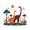 thumbnail image 4 of Cartoon Dinosaur Theme Stickers, Waterproof Dinosaur Theme Sticker for Water Bottle Laptop Phone Cases Planner Skateboard Luggage Helmet Party Favor Decor, Ideal for Adults Teens Teacher Rewards, 4 of 9