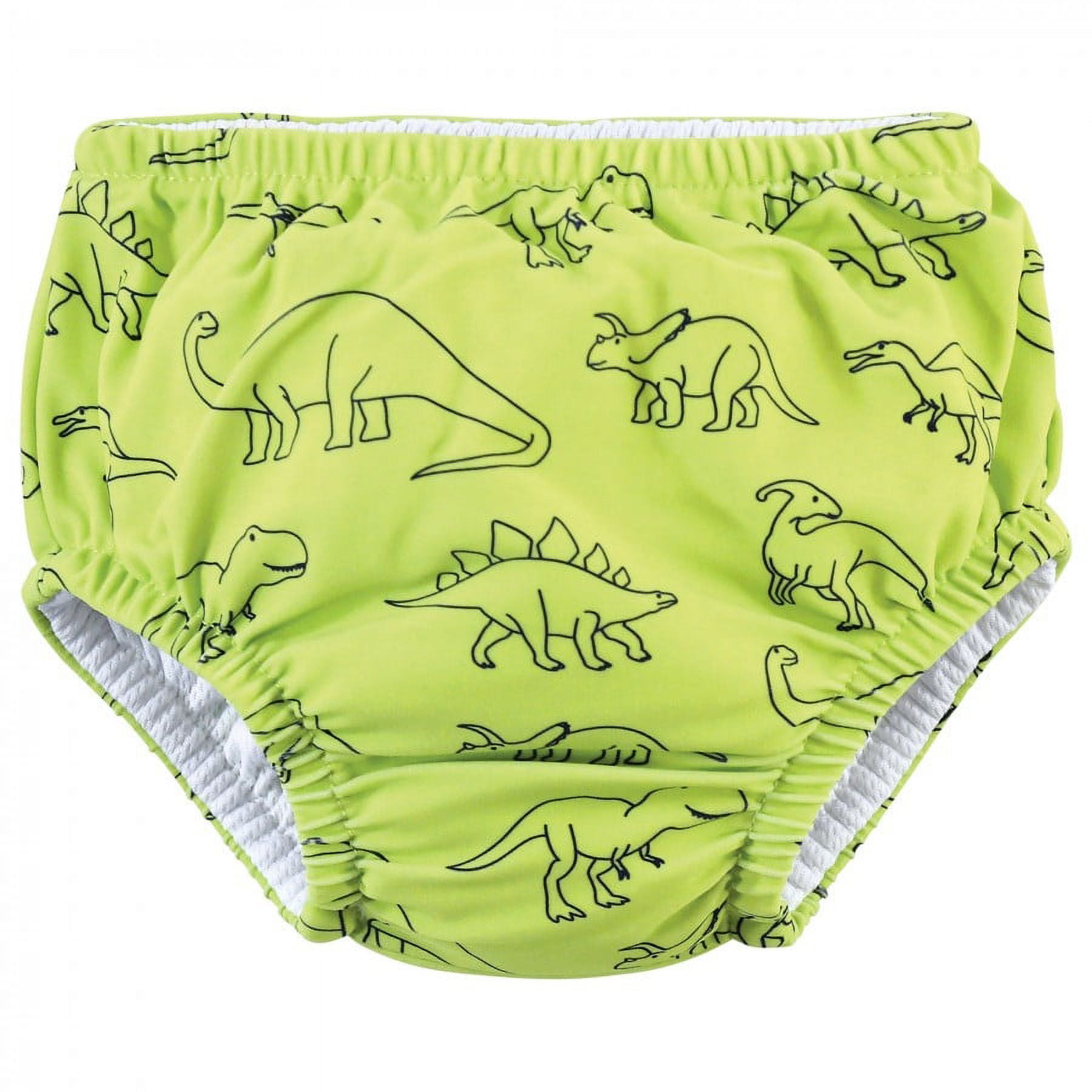 Hudson Baby Infant and Toddler Boy Swim Diapers, Dinosaurs, 6-12 Months