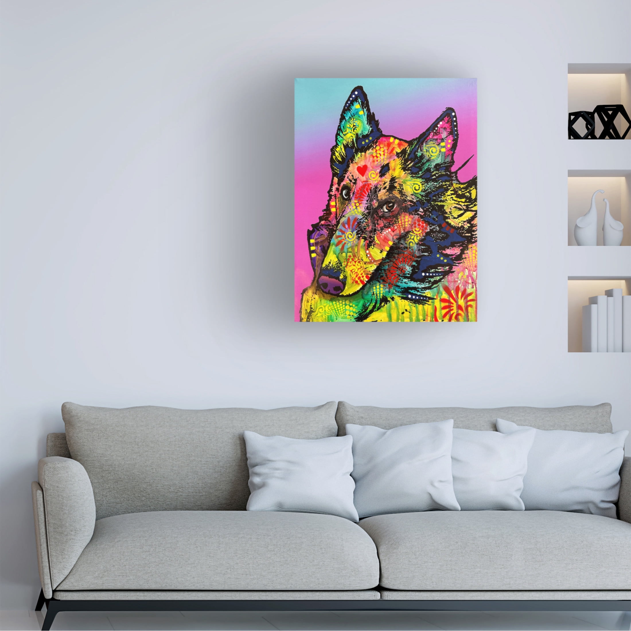 Canvas Wall Art - Dean Russo- Exclusive 'Revert' Wall Art for Living Room, Bedroom, or Office Décor by Trademark Fine Art - 24 x 32 Inches
