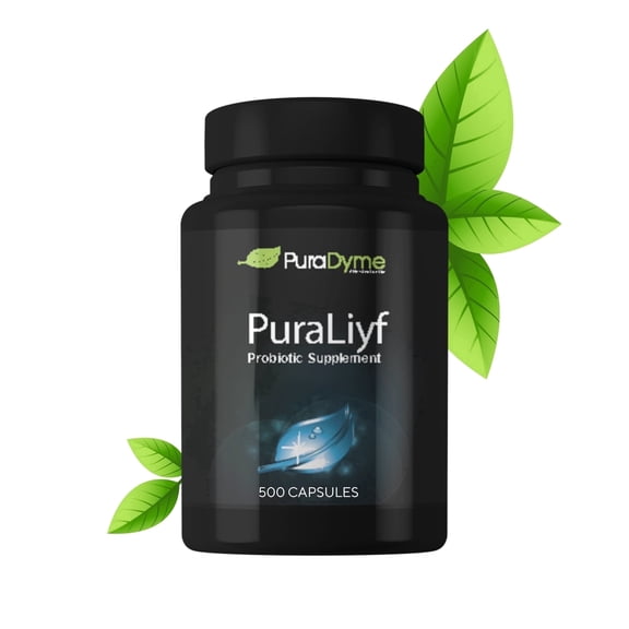PuraDyme Probiotic Multi Enzyme Pills, Digestive and Immune Support (500 Caps)