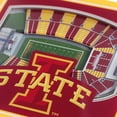 thumbnail image 3 of YouTheFan NCAA Iowa State Cyclones Stadiumview Cribbage, 3 of 5