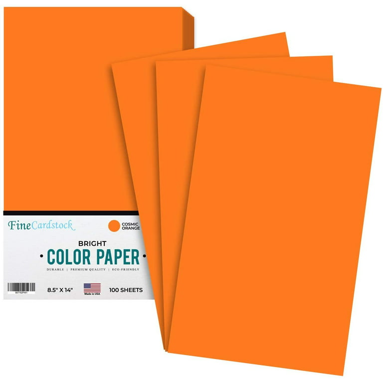 Premium Smooth Color Paper | for School Office & Home Supplies, Holiday Crafting, Arts and Crafts | Acid & Lignin Free | 24lb Paper - 100 Sheets per