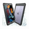 thumbnail image 1 of wonim11 for iPad 10.2" - iPad 9th 8th 7th Generation Waterproof Case,Full-Body Heavy Duty Protective Built-in Screen Protector with Strap Stand Pencil Holde for iPad 9th Generation Case, 1 of 1