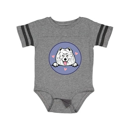 

Inktastic Samoyed Dog Lover Gifts Girls Baby Bodysuit