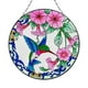 thumbnail image 2 of Xihbxyly Colgante Decorativo de Colibrí Colorido, Artesanía de Acrílico Transparente, Vibrante Adorno para Ventana, Arte de Jardín Al Aire Libre, Acento para Balcón de Sala de Estar, Regalo para Aman, 2 of 5