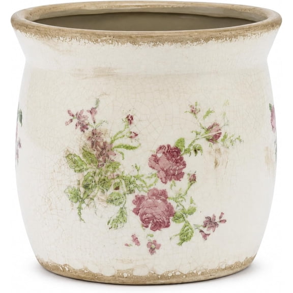 Doysayes Ceramic Flower Pot for Indoor with Drainage Hole