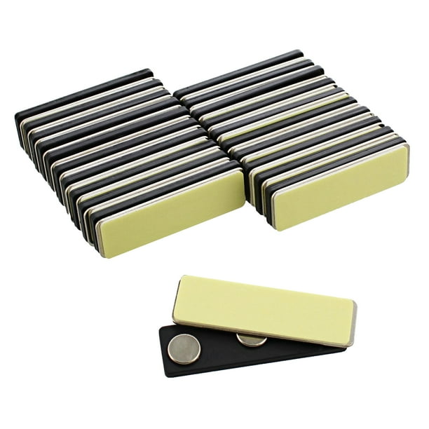 Lot45 Magnetic Name Badge Magnets Diy Magnet Badge Magnet Name s Kits Walmart Com Walmart Com