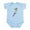 Sky Blue, variant on CafePress - Horse Infant Bodysuit - Baby Light Bodysuit, Size Newborn - 24 Months