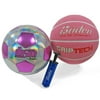 Baden Girl's Soccer Ball and Basketball 2-Pack