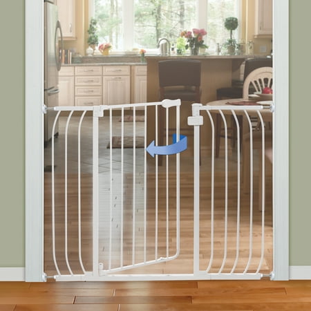 Summer Infant Multi-Use Extra Tall Walk-Thru Gate - White