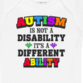 thumbnail image 4 of Inktastic Autism is not a Disability it's a Different Ability Boys or Girls Baby Bodysuit, 4 of 5
